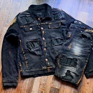 Men Majestik Denim Set
